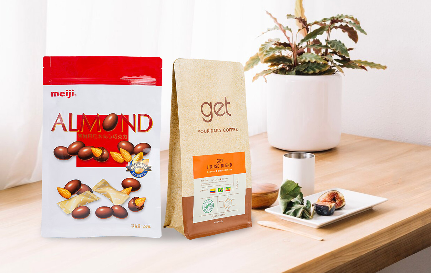 Nyolcoldalas tömítőtáska